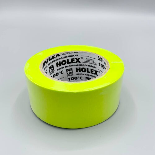 Лента малярная GREEN 48мм*50м 100°С водостойкая HOLEX